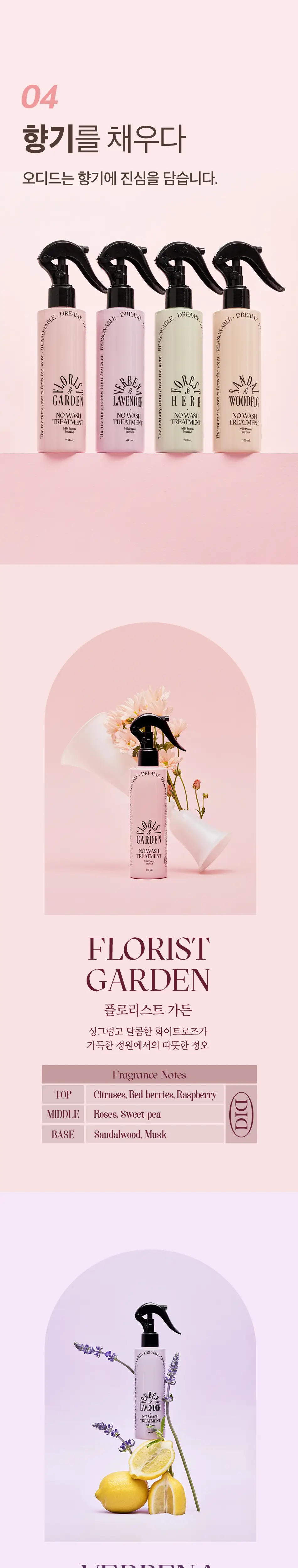 [초마드 PICK]오디드 밀크프로틴 인텐시브 노워시 앰플 트리트먼트 200ML 4종 상세페이지 10